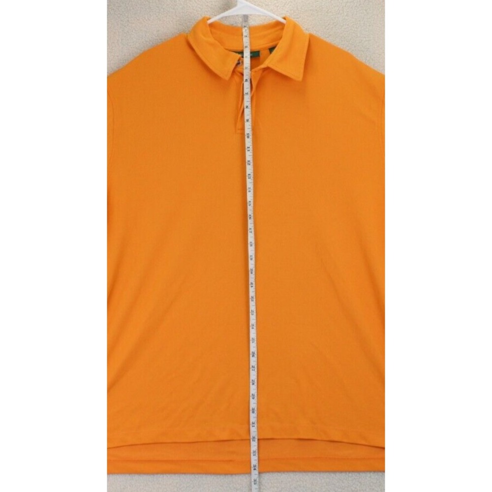 Bobby Jones Short Sleeve Golf Polo Shirt Mens XXL Orange Golfcore Performance - Picture 13 of 16